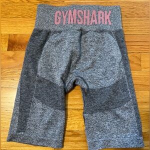 Gray gymshark biker shorts
